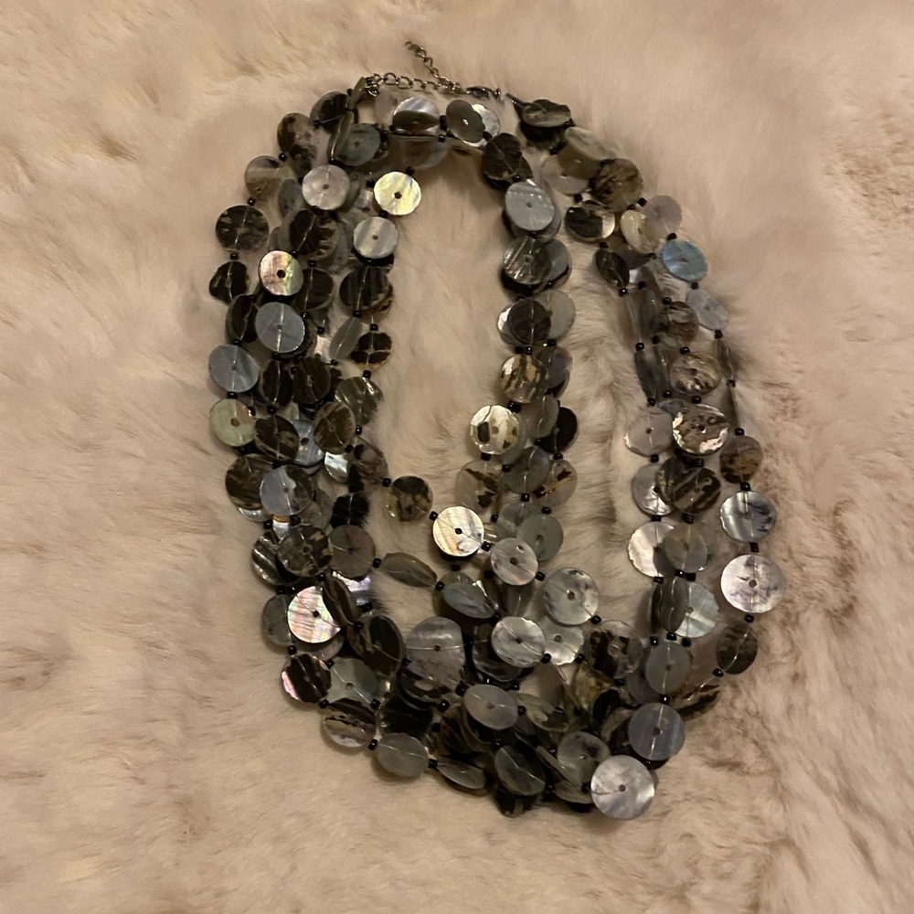 Multi strand necklace